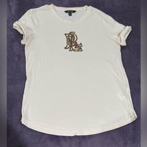 Ralph Lauren Cream T-Shirt